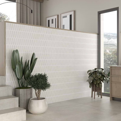 Terramay Deco 12x36 3D Mixed Finish Ceramic Tile
