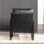 Chaise d'appoint classique de style Mid-Century moderne avec structure carrée en métal durable, fauteuil pour le salon, la chambre à coucher et le bureau personnel en tissu d'ameublement en microfibre tacheté