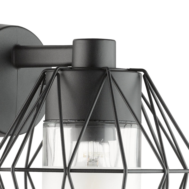 Canove Black Outdoor Wall Lantern