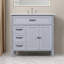 Meuble-lavabo 36 po avec plateau en céramique et panneau en bois aggloméré-107245785-107245787