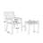 Leonard 2 - Person Patio Dining Set with Square Table
