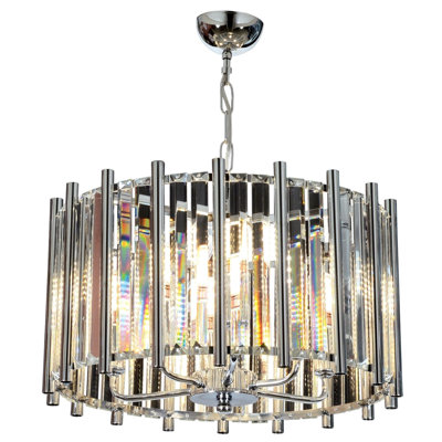 Demps 6 - Light Drum Chandelier