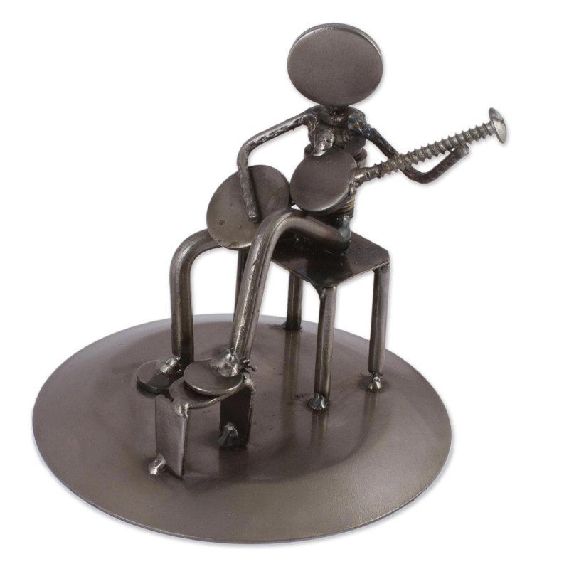Sculpture mexique auto part de guitare serenade Chabot