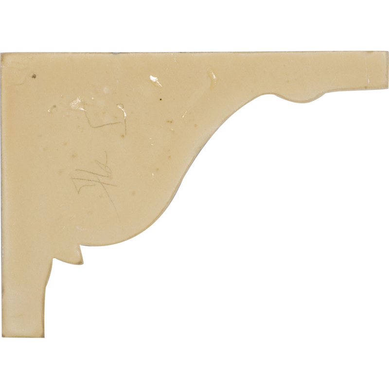 White Polyurethane Decorative Stair Bracket Moulding