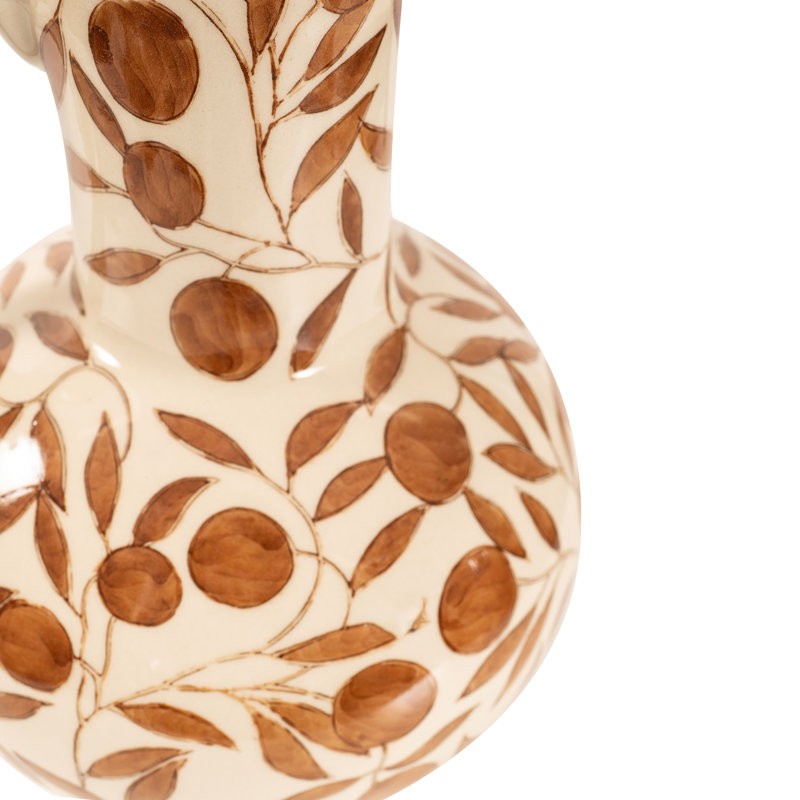 Clara Pitcher, Brown/Cream