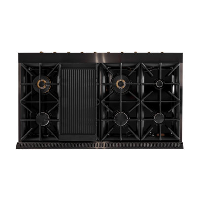 Gemstone™ KED 484 Series 48" 4.2 Cubic Feet Freestanding Convection Range