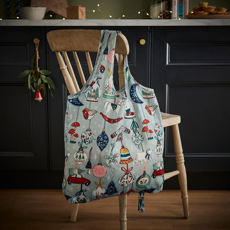 Christmas Ornaments 100% Polyester Picnic Tote Bag