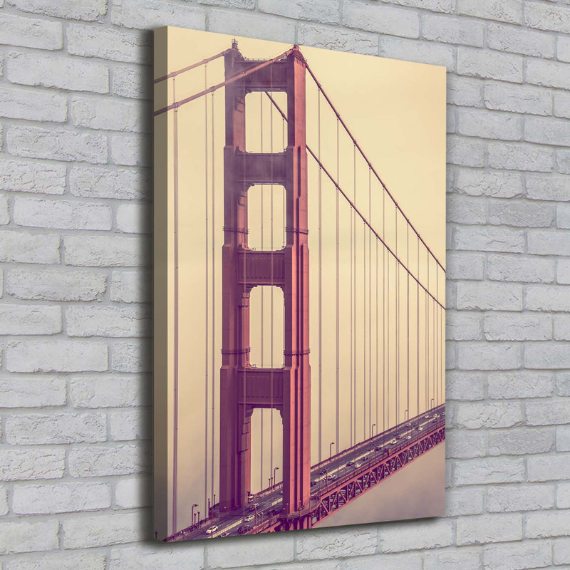 San Francisco Bridge - Wrapped Canvas Print
