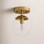 Sasheer Glass Semi Flush Mount-973820369