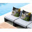 Housse et insert de coussin décoratif intérieur / extérieur en mélange de polyester-956258392-956258389