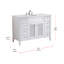 Watkinsville 48'' Single Bathroom Vanity with Engineered Marble Top-1528317674-1572177928
