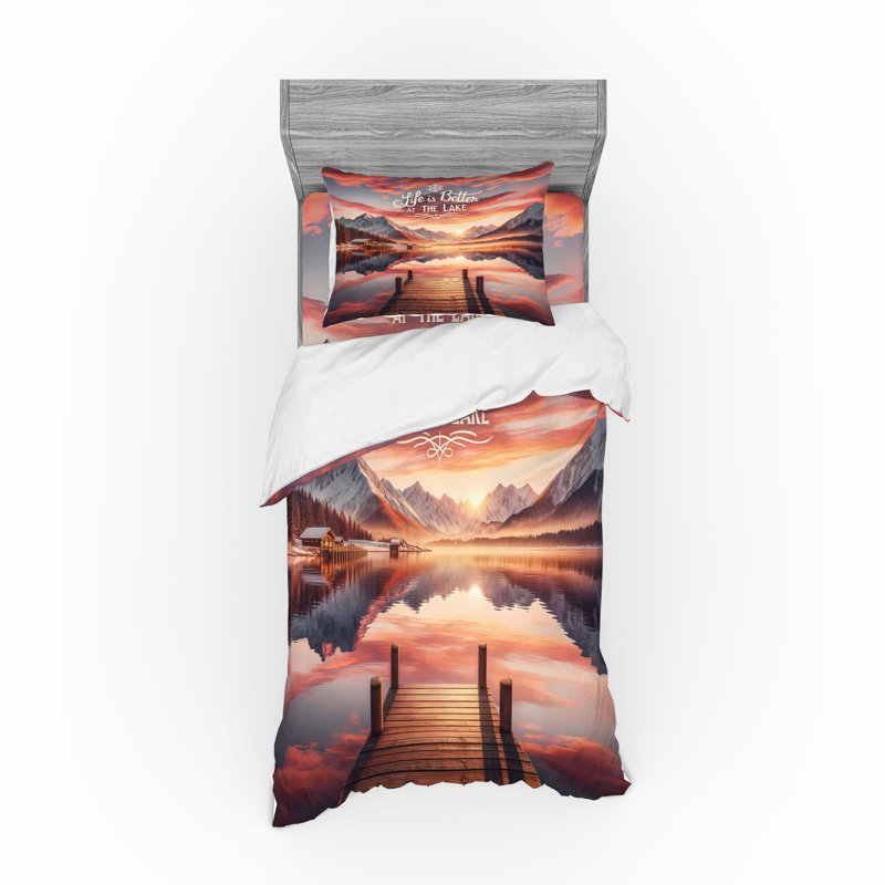 Polyester Duvet Cover, Twin Extra Long Duvet Cover + 2 Additional Pieces