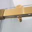 60" Width X 76" Height Shower Doors, Brushed Gold, Seamless Design - Bathroom Harmony Gold Doors 60"x76", 3/8" Clear Tempered Glass Elegance Restored