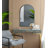 Iron Frame Vertical Arch Mirror