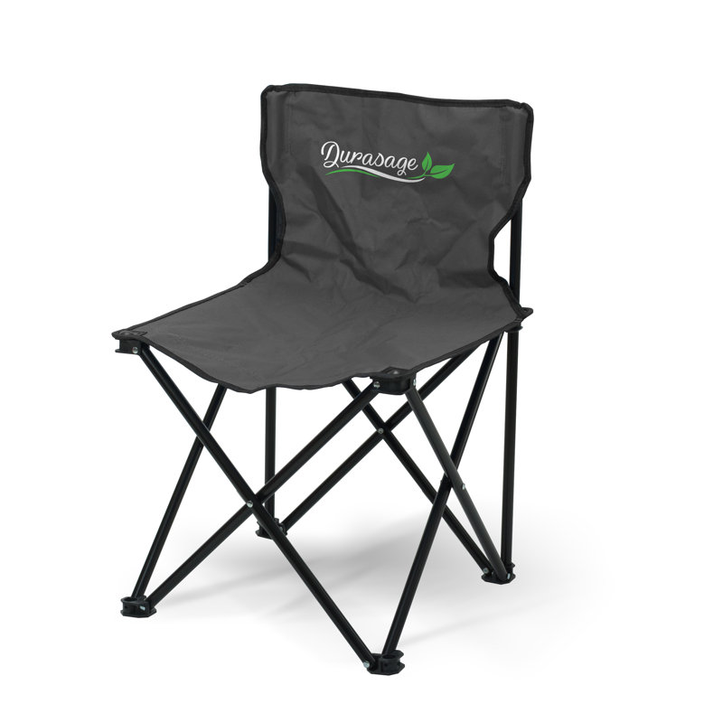 Chaise de camping pliante , Noir