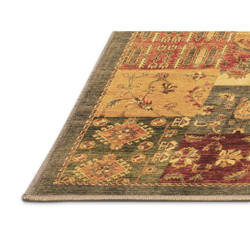Abstract Indoor Rug, Rectangle 5' x 7'
