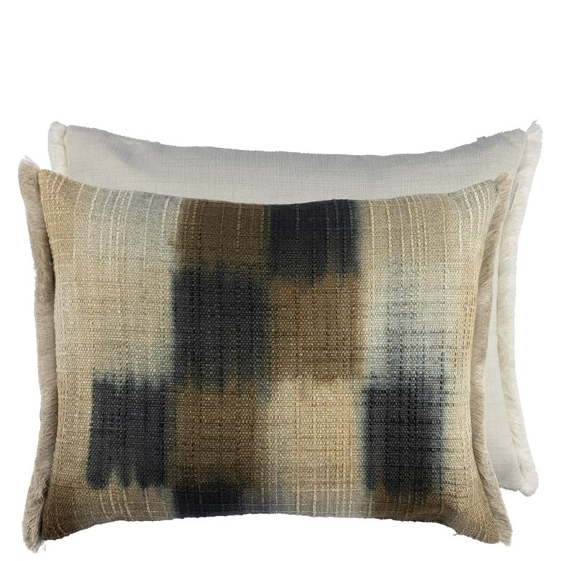Harlyn Bay Decorative Pillow, Charcoal