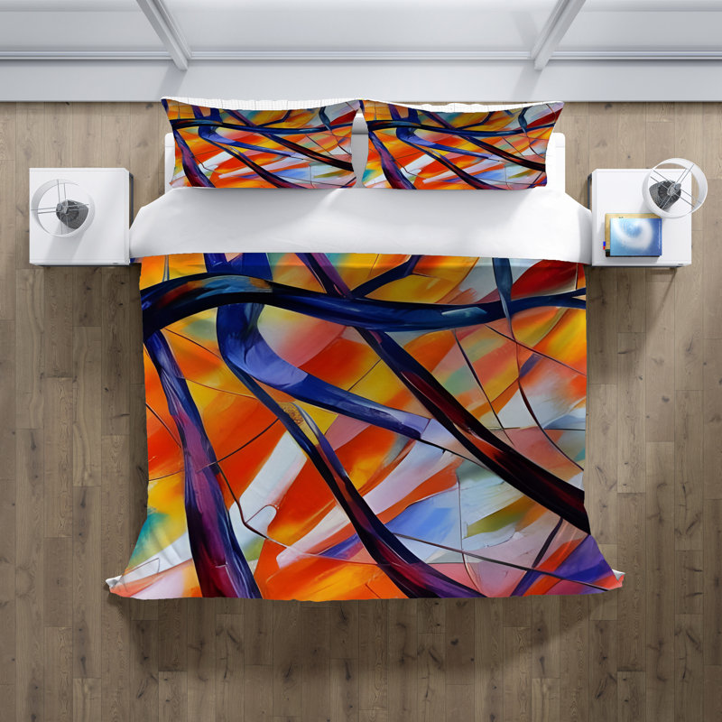 Literie , Housse de couette simple + 1 taie décorative pour