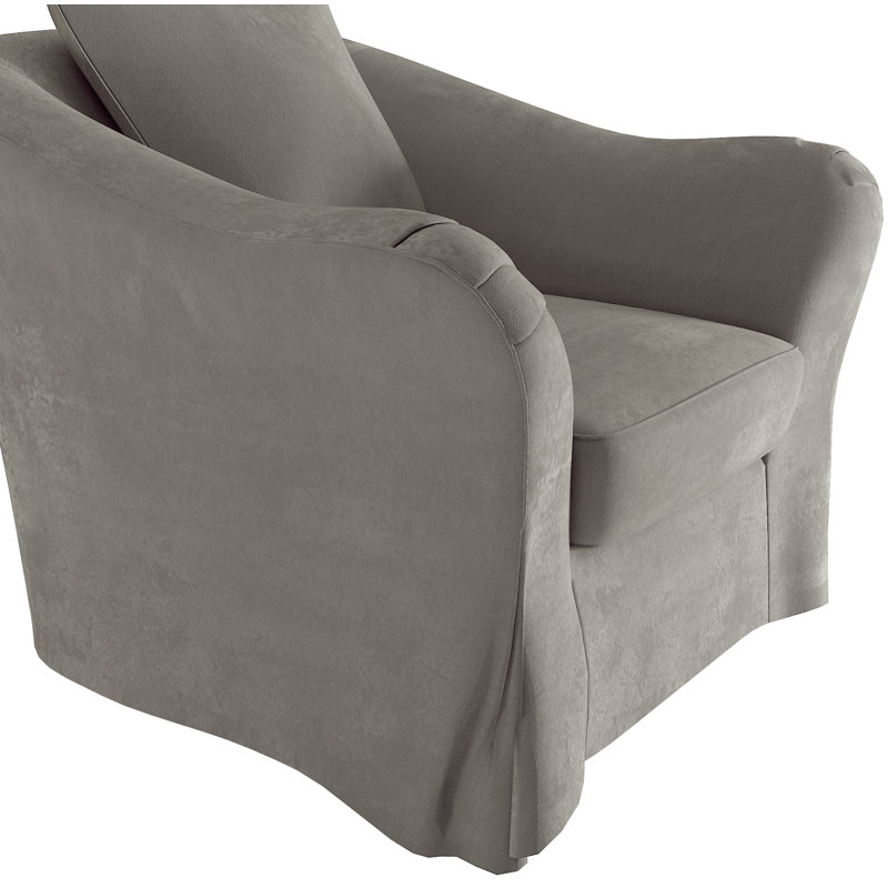 Azarion Barrel Chair, Gray