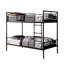 Lit superposé simple en métal noir antique-1567570152