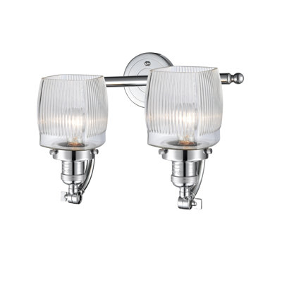 Éclairage pour meuble-lavabo à 2 lumières à intensité réglable Mireya