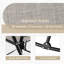 Milva 4-Piece Outdoor Metal Rocking Chair