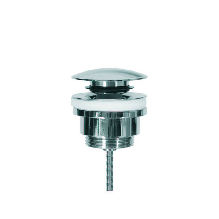 Pop-Up Bathroom Sink Drain with Overflow