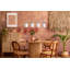Abbi 4 - Light Natural Brown Pendant