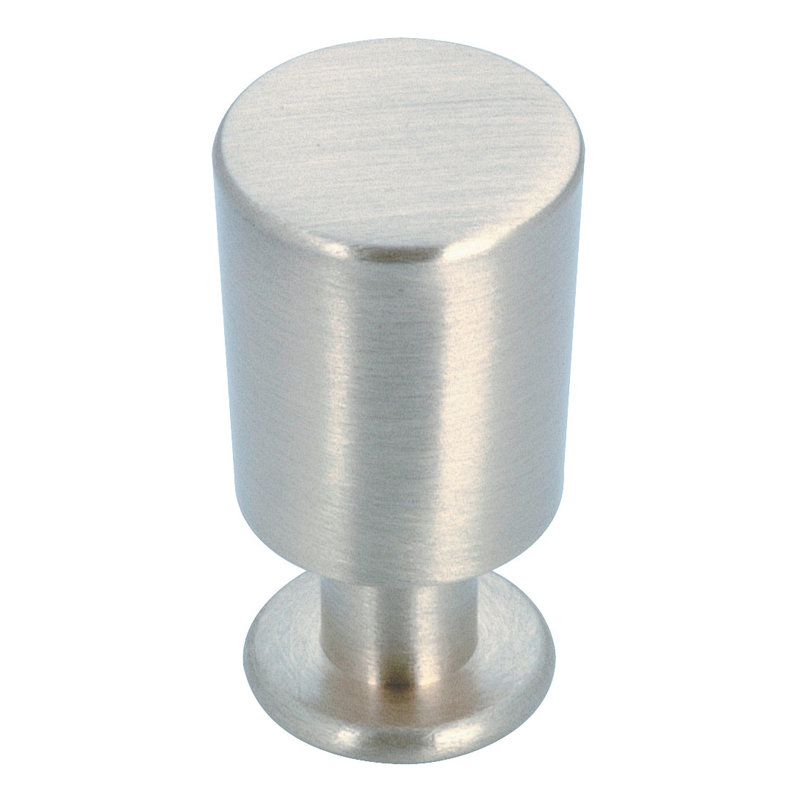 Expression 9/16" Diameter Round Knob, Brushed Nickel
