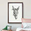 The Sketch of a Donkey by Jean Bernard - Picture Frame Drawing Print-55640184-55640185