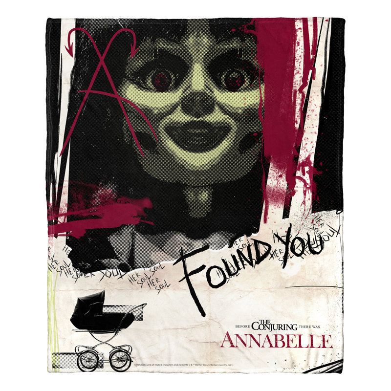 Jeté en soie Warner Bros. Annabelle