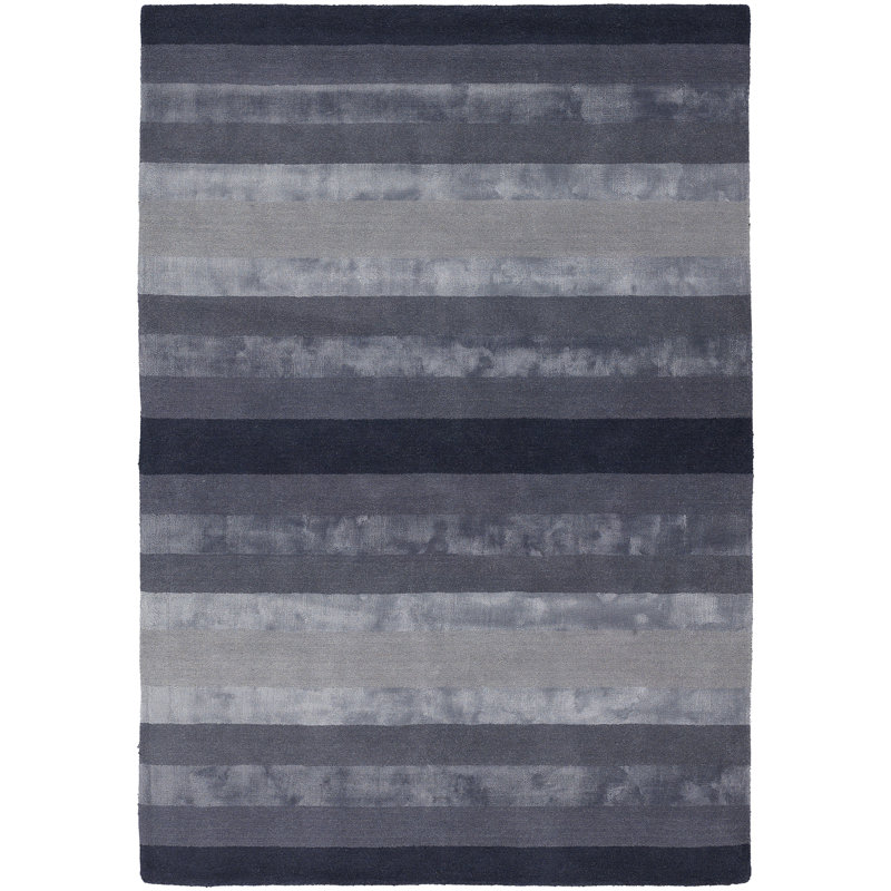Tapis gris foncé Emlyn, Rectangle 5 pi x 7 pi 6 po