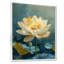 Étang de lotus beige et bleu au printemps-106167087-137114737