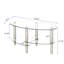 Table basse ovale en verre transparent-1879133788