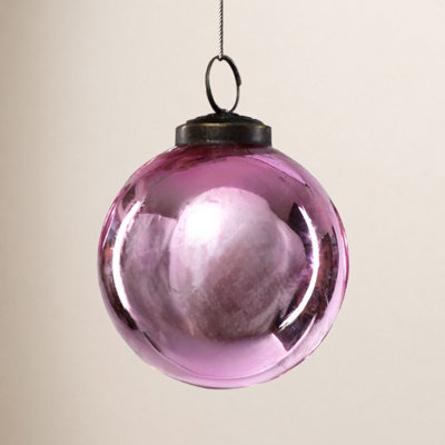 4" Glass Bauble