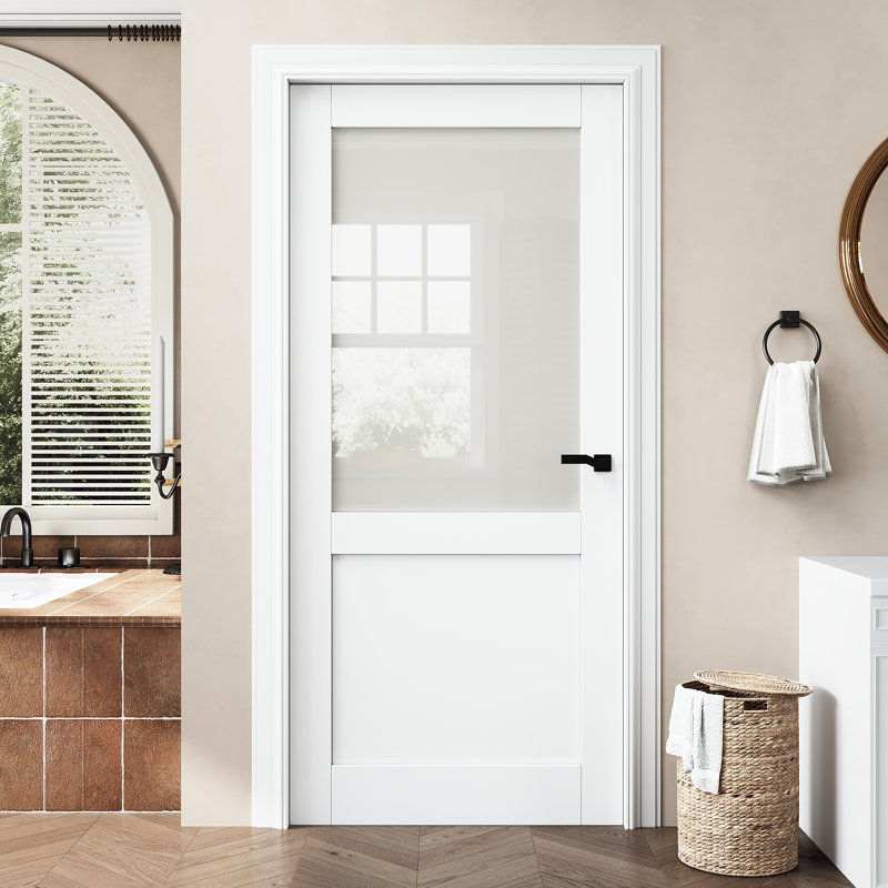 Intérieur de la porte de garde-manger en bois manufacturé de 80 po x 96 po H , 18 po x 80 po