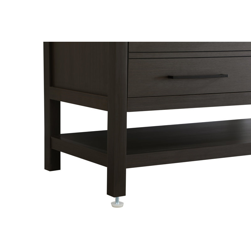 30 inch Single Bathroom Vanity_Modern_VF60530, Mocha Brown