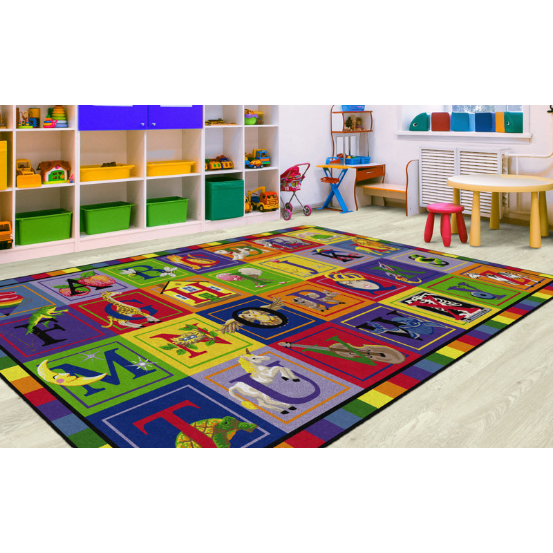 Jeu en tissu blocks Berman, H 5 po x l 90 po x P 144 po