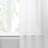 Vue Snow Voile Sheer Curtain Panels, (6) 37 In X 84 In, Multi-Pack Panels, 6 Window Curtains, White-66398811-66398816