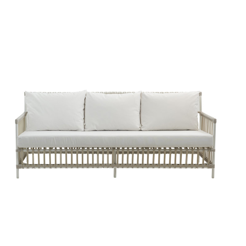 Caroline Outdoor 3-Seater Sofa, Dove White, Dove White