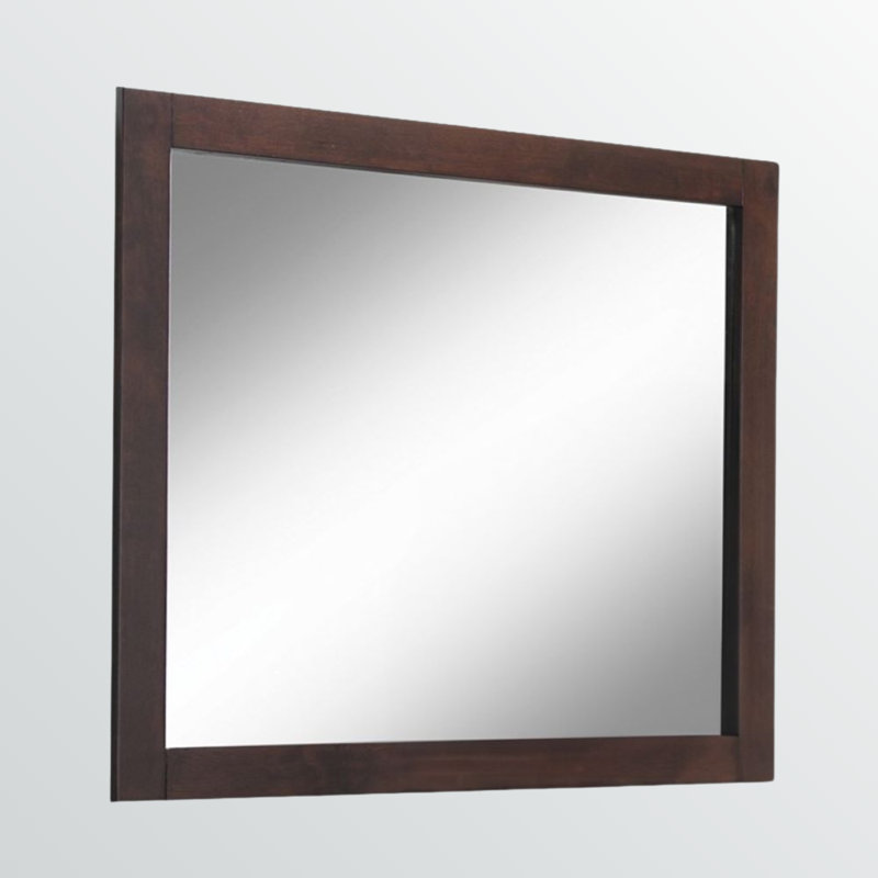 Miroir Flux en noyer