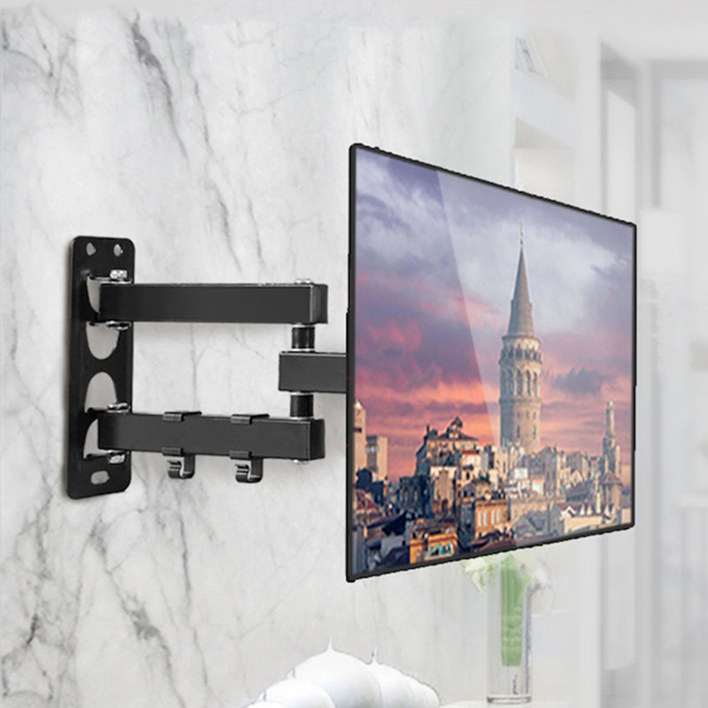 Full Motion TV Bracket Swivel Tilt TV Wall Mount For 10"-42" LCD Plasma LED Screens
