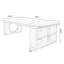Bureau rectangulaire en bois massif Burlywood-1689436344