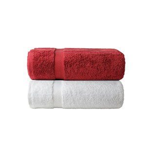 100% Cotton Plush Bath Towel (Set of 2)