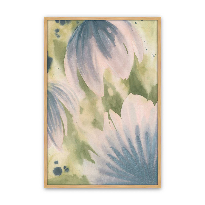 «Beneath the Wildflowers I» par Grace Popp, reproduction d'art, H 30 po x l 20 po, Tanné