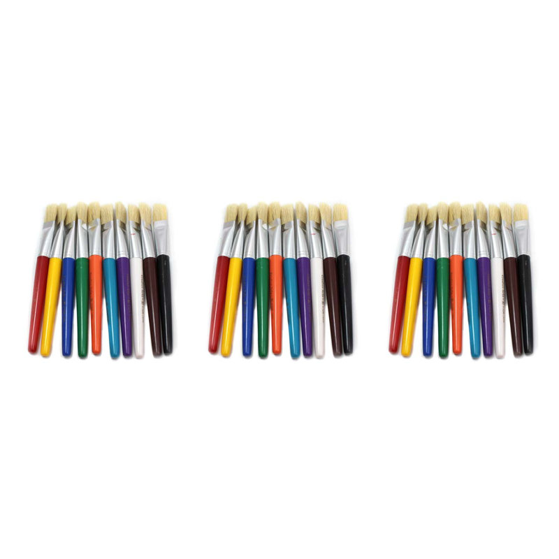 Stubby Flat Brushes