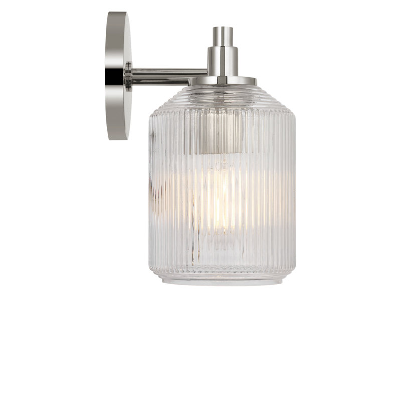 Barstow Bath, 9" H x 15" W x 6.125" D, Polished Nickel
