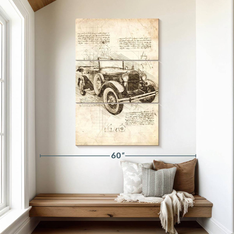 Mehar Old Ford Model T, 50" H x 32" W