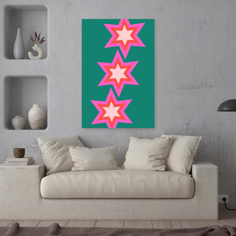 Art contemporain, art contemporain abstrait, H 36 po x l 24 po