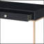 Bureau d'écriture noir ultrabrillant